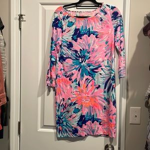 Lilly Pulitzer 3/4 sleeve dress size Medium